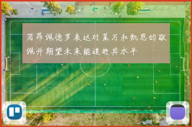若昂佩德罗表达对莱万和凯恩的敬佩并期望未来能追赶其水平